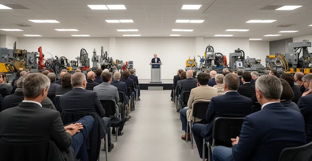 Salle de vente aux enchères avec participants et commissaire-priseur